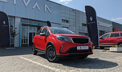 Состоялся первый тест-драйв нового автомобиля Livan X3 Pro