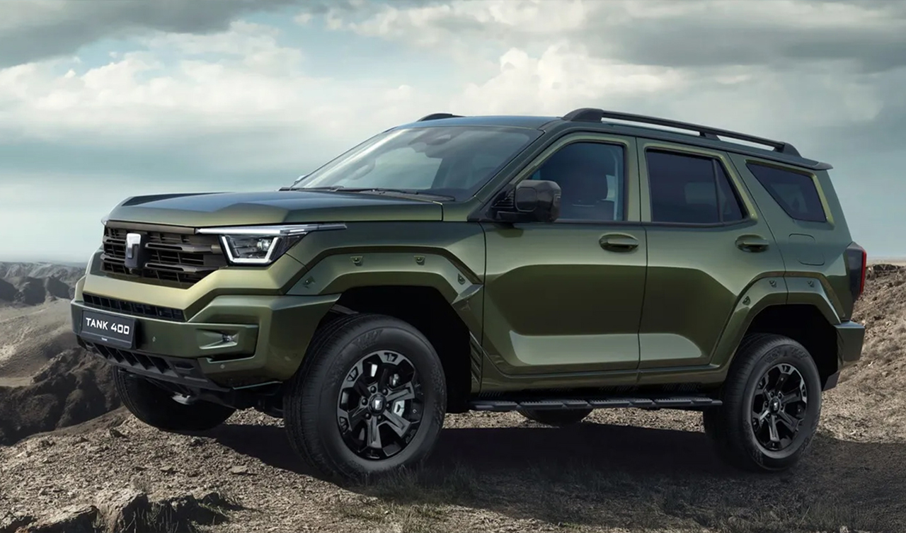 Автомобильный рынок пополнился новинкой. Знакомимся с внедорожником Tank 400