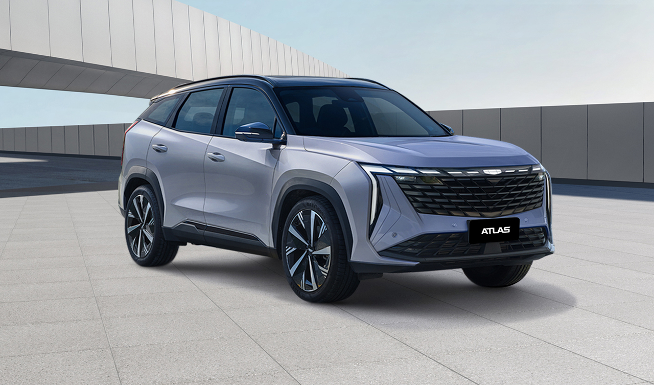 В России объявили о начале продаж обновленного Geely Atlas