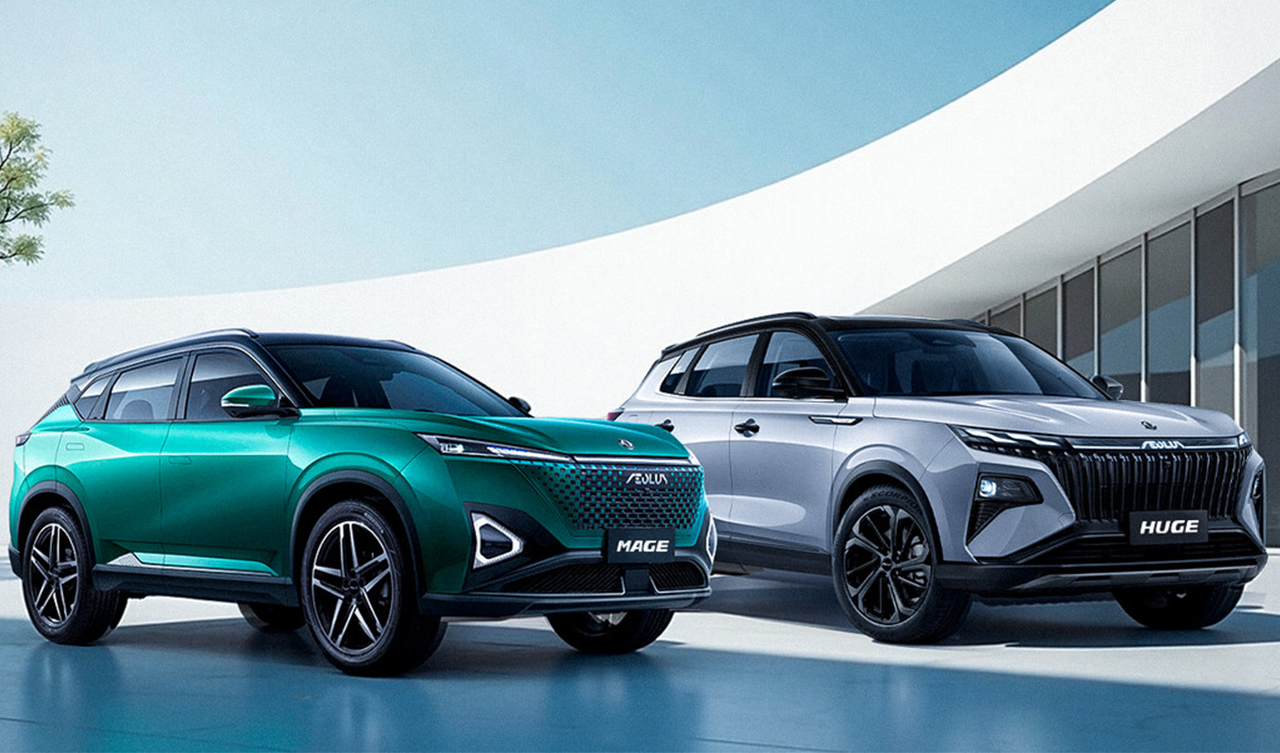 Dongfeng расширяет линейку в России: представлены кроссоверы Huge и Mage