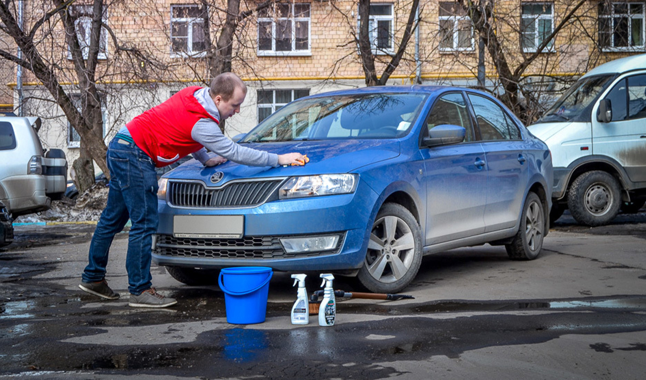 Не мыть машины во дворе и придомовой территории. Штрафы по-прежнему действуют