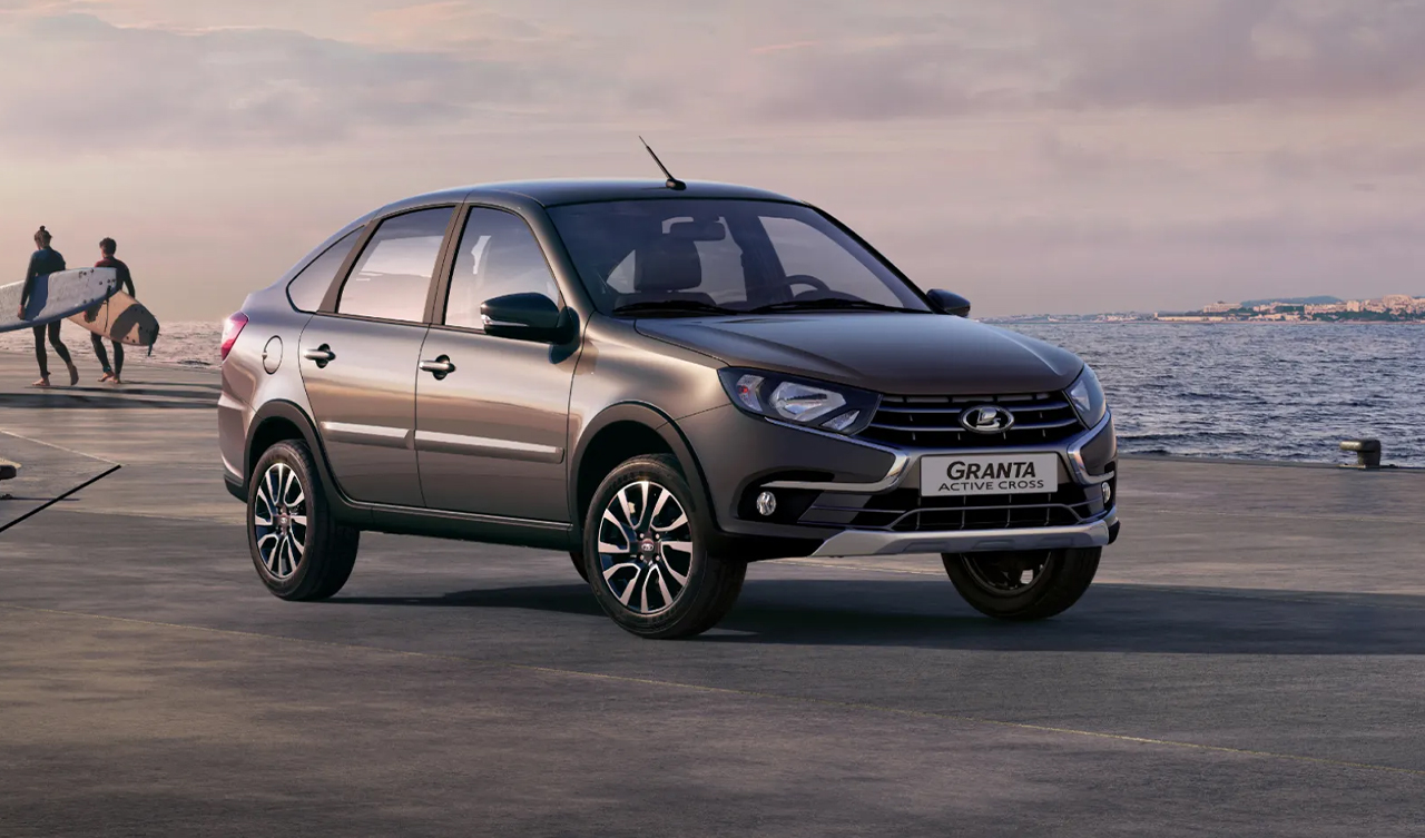 Lada Granta Active Cross — увеличенный клиренс и защитный обвес