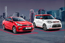 Специальная серия RED Line 2018 года для моделей KIA Rio, Rio X-Line и Soul