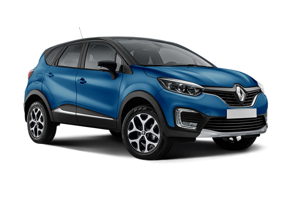 Renault Kaptur 2020 Синяя лазурь с черной крышей