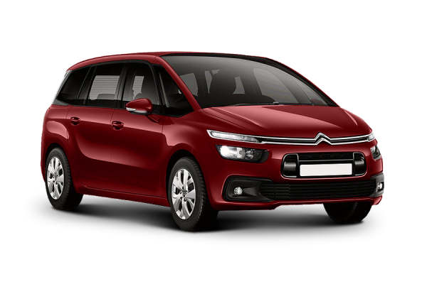 Citroen C4 Grand Picasso red