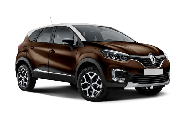 Renault Kaptur 2020 Коричневый каштан с белой крышей