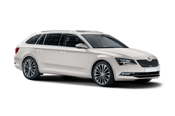 Skoda Superb Combi deluxe white